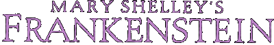 Mary Shelley's Frankenstein logo for Super Nintendo